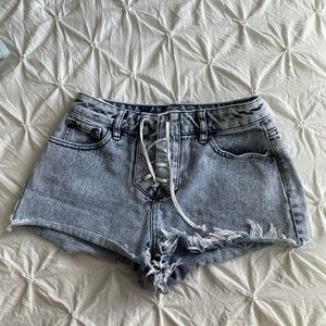 Cutest PacSun shorts with a tie front